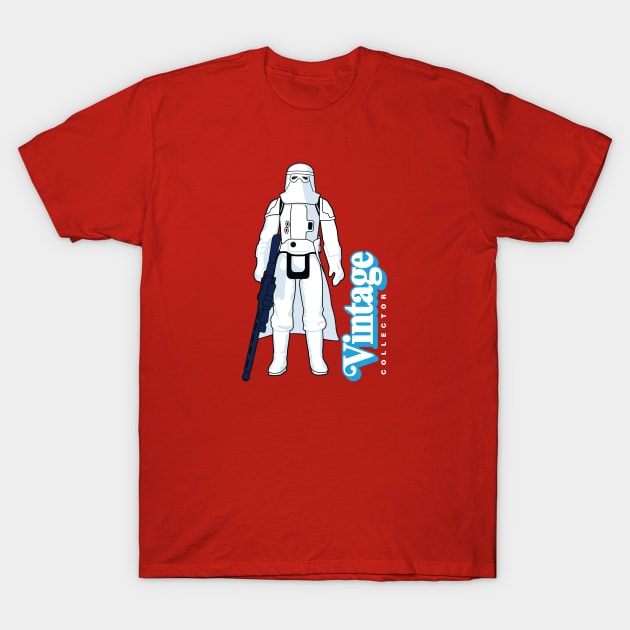 VINTAGE COLLECTOR - HOTH TROOPER ACTION FIGURE T-Shirt by LeftCoast Graphics